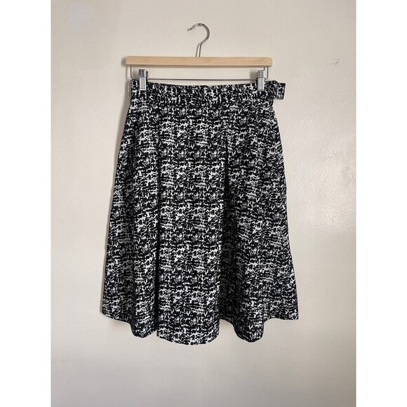H&M Black & White Skirt Size 8 - Picture 2 of 8